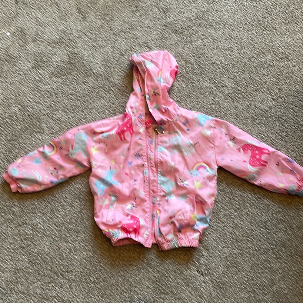 Pink size 120 (5) light jacket hunny bee kids